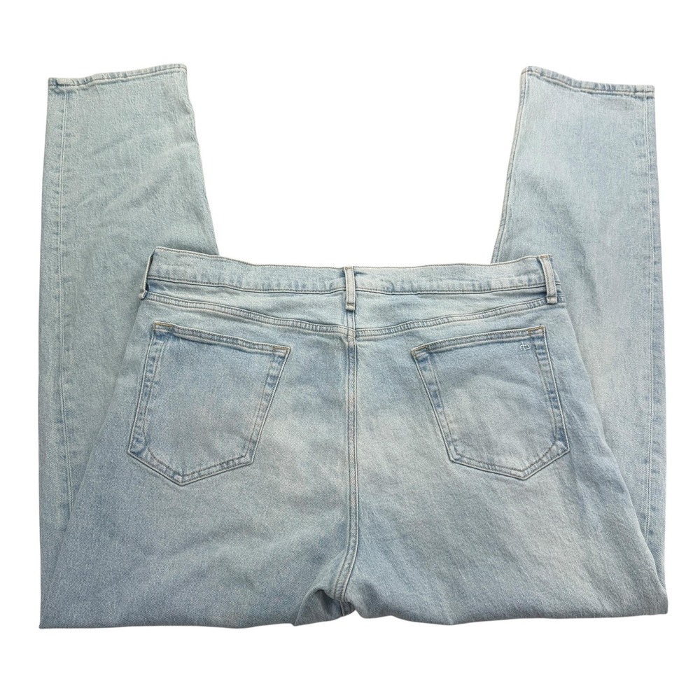 Rag & Bone Jeans Mens 40 x 32 Light Blue Fit 2 Slim Straight Denim Stretch Pants